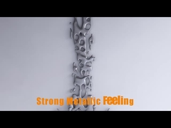 Украшение Abstrct гостиницы скульптуры стены водопада финиша зеркала