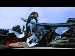 Скульптура из нержавеющей стали