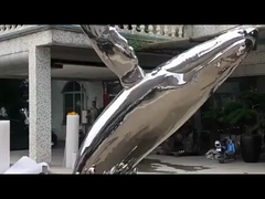 Скульптура из нержавеющей стали