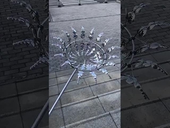 Скульптура из нержавеющей стали