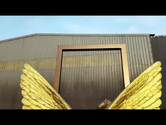 Скульптура из нержавеющей стали