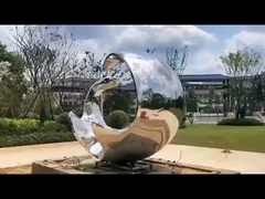 Скульптура из нержавеющей стали